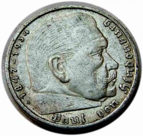 Picture for: 5 marek 1936 Paul von Hindenburg / orzeł pruski Berlin