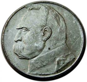 Picture for: 10 zlotych 1936 Jozef Pilsudski