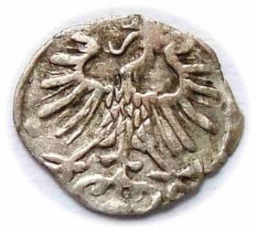 Picture 2 for: Denar 1557 Zygmunt II August Wilno