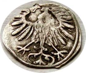 Picture 2 for: Denar 1556 Zygmunt II August Wilno