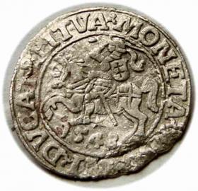 Picture for: Half groschen 1548 Sigismund II Augustus Vilnius