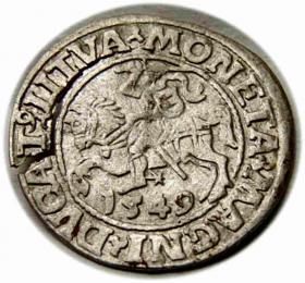 Picture for: Half groschen 1549 Sigismund II Augustus Vilnius