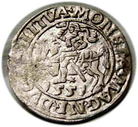 Picture for: Półgrosz 1551 Zygmunt II August Wilno
