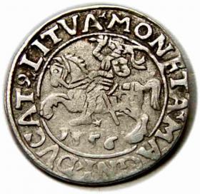 Picture for: Półgrosz 1556 Zygmunt II August Wilno