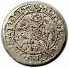 Picture for: Półgrosz 1561 Zygmunt II August Wilno