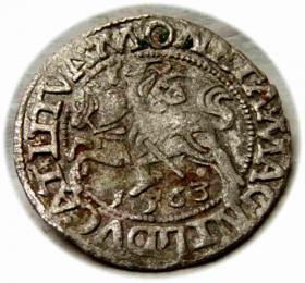 Picture for: Półgrosz 1563 Zygmunt II August Wilno