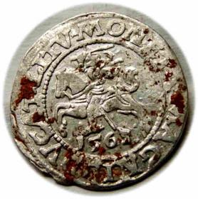 Picture for: Półgrosz 1563 Zygmunt II August Wilno