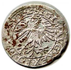 Picture 2 for: Półgrosz 1563 Zygmunt II August Wilno