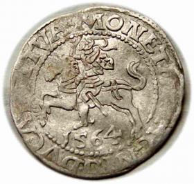 Picture for: Półgrosz 1564 Zygmunt II August Wilno