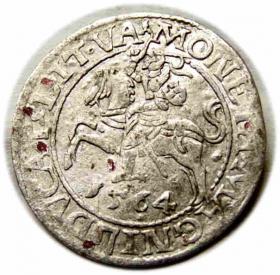 Picture for: Half groschen 1564 Sigismund II Augustus Vilnius