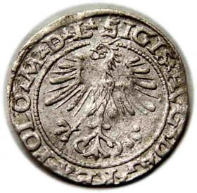 Picture 2 for: Half groschen 1564 Sigismund II Augustus Vilnius