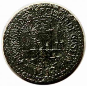 Picture 2 for: 50 pfennig 1917 Gostyn