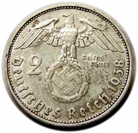 Picture 2 for: 2 marki 1938 Niemcy Muldenhutten