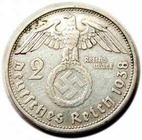 Picture 2 for: 2 marki 1938 Niemcy Karlsruhe 