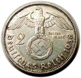 Picture 2 for: 2 marki 1938 Niemcy Muldenhutten
