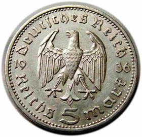 Picture 2 for: 5 marek 1936 Niemcy Berlin