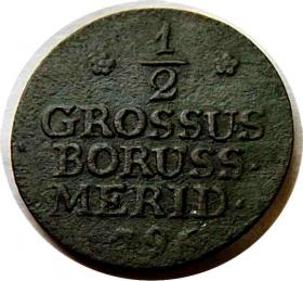 Picture for: Półgrosz 1796 Fryderyk Wilhelm II Prusy Południowe