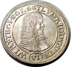 Picture for: 6 kreuzer 1674 Silvius II Frederick Duchy of Olesnica
