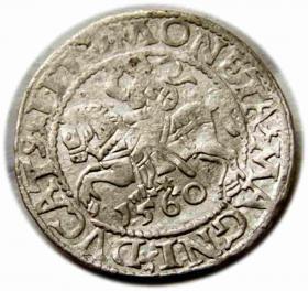 Picture for: Półgrosz 1560 Zygmunt II August Wilno