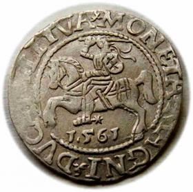 Picture for: Half groschen 1561 Sigismund II Augustus Vilnius
