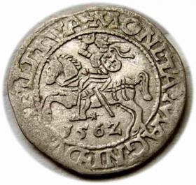 Picture for: Półgrosz 1562 Zygmunt II August Wilno