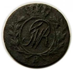 Picture 2 for: Half groschen 1797 Frederick William II of Prussia South Prussia Wroclaw