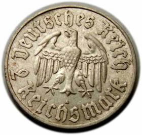 Picture 2 for: 2 marki 1933 Marcin Luter Niemcy Berlin 