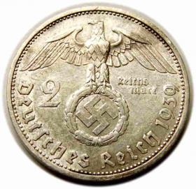 Picture 2 for: 2 marki 1939 Niemcy Stuttgart