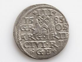 Picture 2 for: Trojak 1585 Stefan Batory Ryga