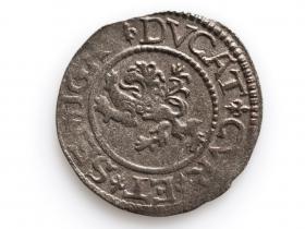 Picture 2 for: Szeląg 1575 Gotthard Kettler Mitawa