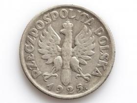 Picture 2 for: 1 złoty 1925 Kłosy Londyn
