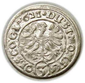 Picture 2 for: 3 kreuzer 1621 Henry Wenceslaus Karl Friedrich I Duchy of Olesnica