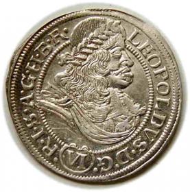 Picture for: 6 krajcarów 1674 Leopold I Habsburg Wrocław