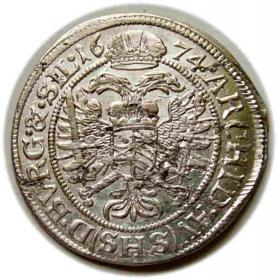 Picture 2 for: 6 krajcarów 1674 Leopold I Habsburg Wrocław
