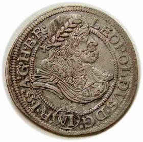 Picture for: 6 krajcarów 1673 Leopold I Wrocław