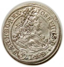 Picture for: 3 krajcary 1707 Józef I Habsburg Wrocław