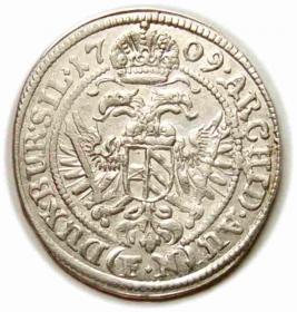 Picture 2 for: 3 krajcary 1709 Józef I Habsburg Wrocław