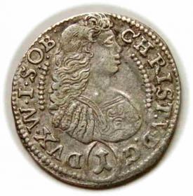 Picture for: 1 krajcar 1683 Chrystian Ulryk Księstwo Oleśnickie Oleśnica