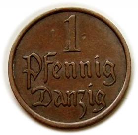 Picture for: 1 pfennig 1937 Free City of Danzig Gdansk