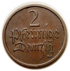 Picture for: 2 fenigi 1937 Wolne Miasto Gdańsk
