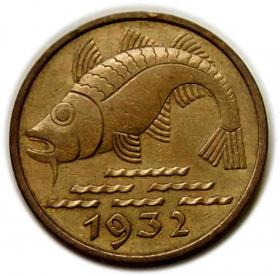 Picture 2 for: 10 fenigów 1932 Wolne Miasto Gdańsk