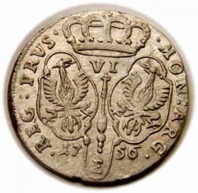 Picture 2 for: Szóstak 1756 Fryderyk II Wielki Prusy Królewiec