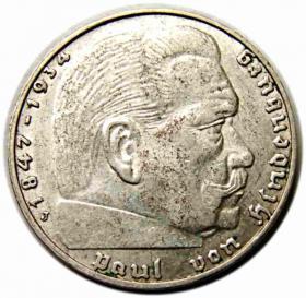 Picture for: 2 marki 1939 J Niemcy Hamburg