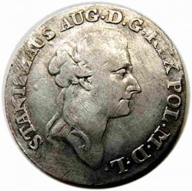 Picture for: 1 zloty 1786 Stanislaw August Poniatowski Warsaw