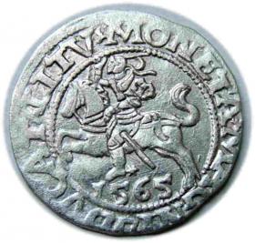 Picture for: Półgrosz 1565 Zygmunt II August Wilno