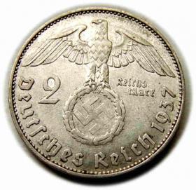 Picture 2 for: 2 marki 1937 J Niemcy Hamburg 