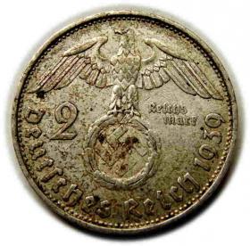 Picture 2 for: 2 marki 1939 B Wiedeń Niemcy