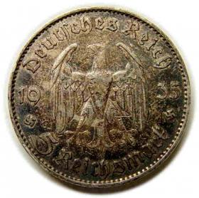 Picture 2 for: 5 marek 1935 Niemcy Hamburg