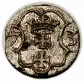 Picture for: Denar 1573 Bezkrólewie Gdańsk