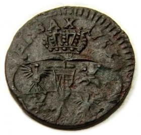 Picture 2 for: Schilling 1753 Augustus III Gubin